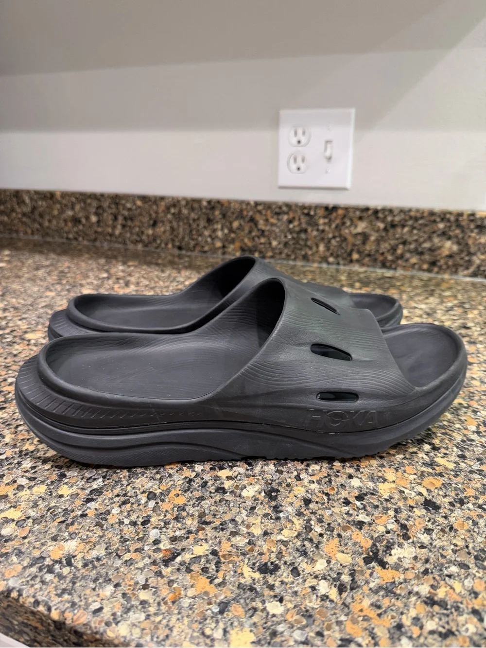Hoka One One lightweight black